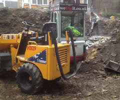 mini digger hire